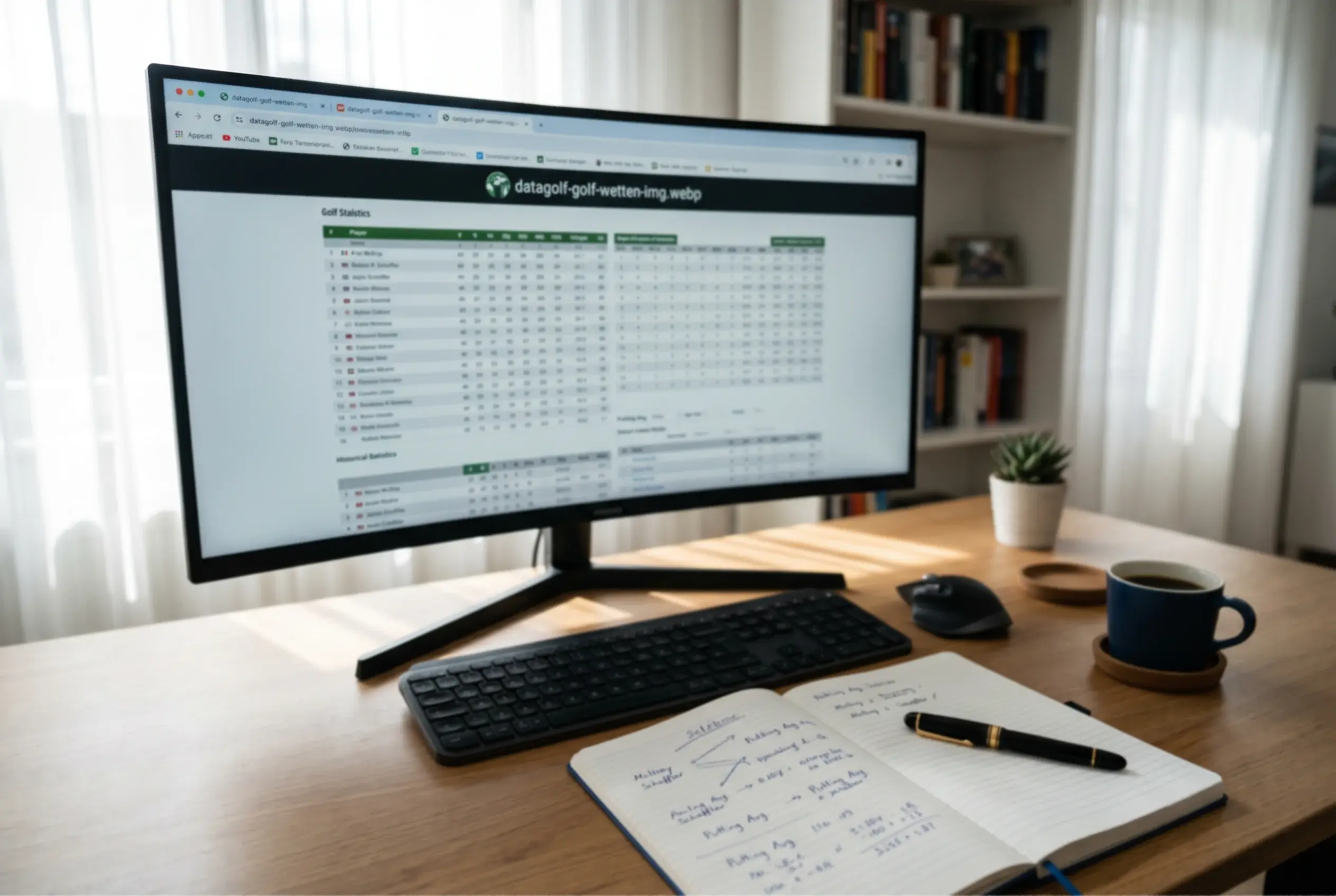 DataGolf und Daten-Tools für Golf Wetten Analyse und Prognosen