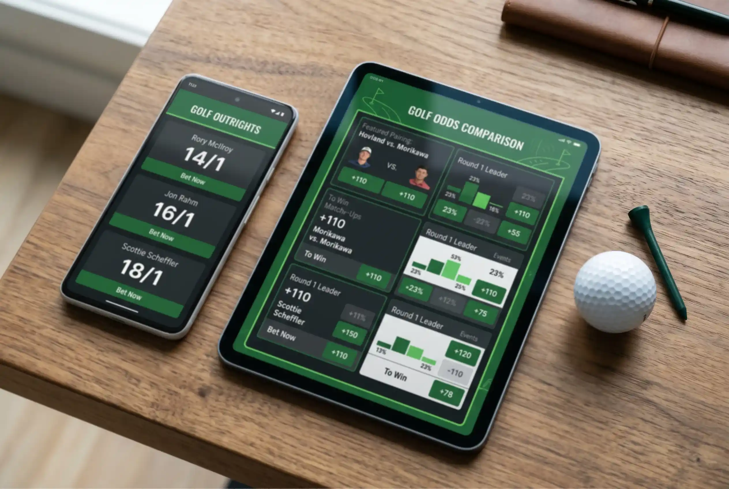 Golf Quoten Vergleich 2026 beste Preise bei verschiedenen Anbietern finden