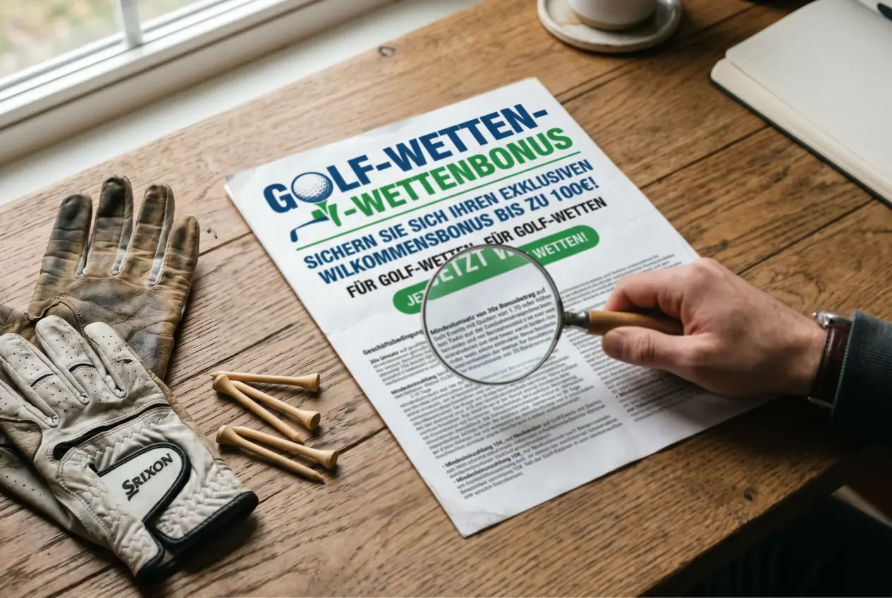 Golf Wetten Bonus Angebote Umsatzbedingungen und Bewertung