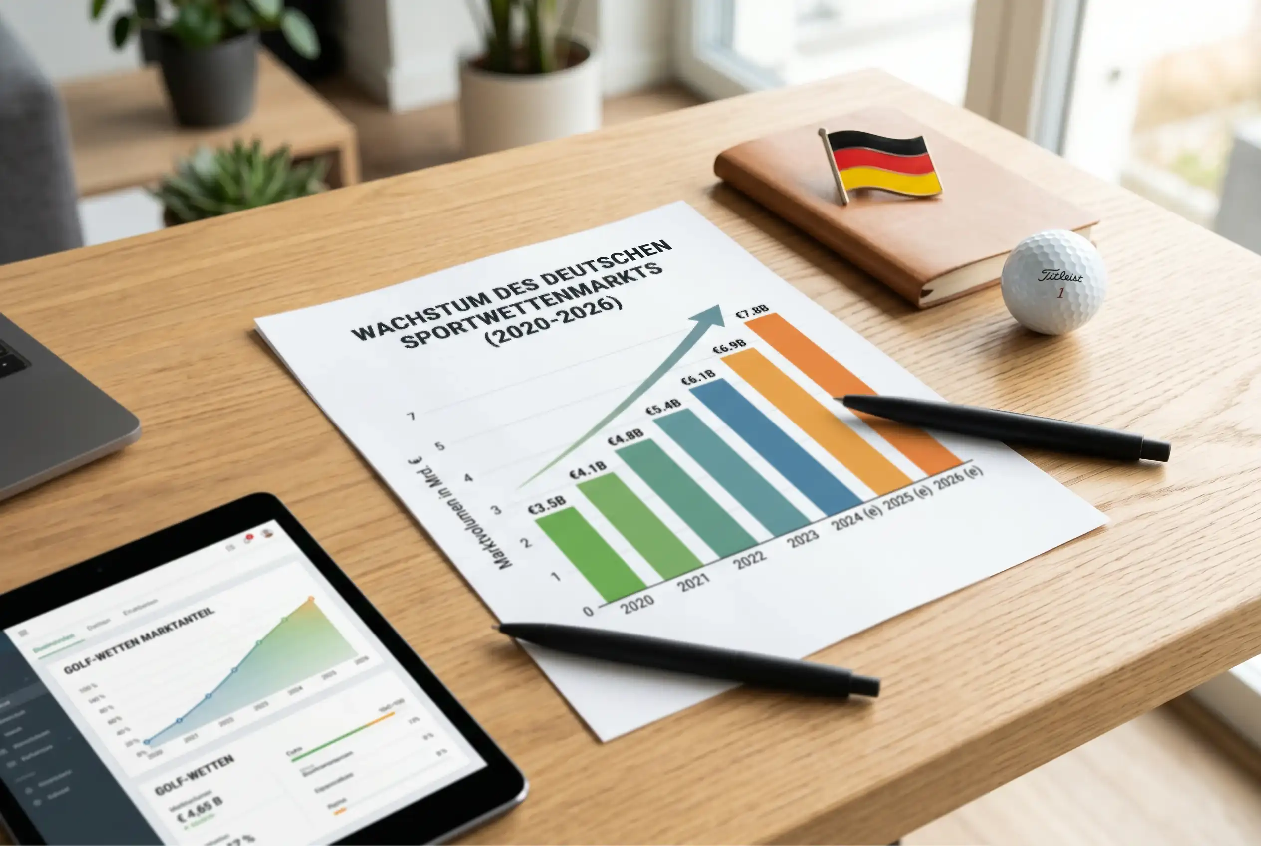 Sportwettenmarkt Deutschland 2026 Zahlen Trends Golf Wetten