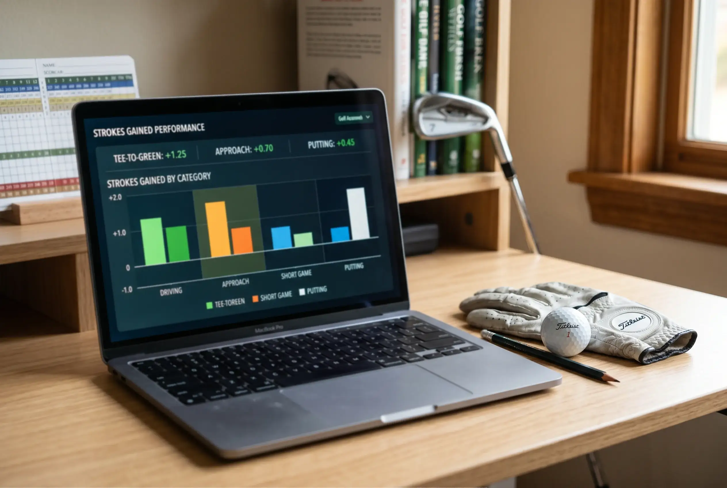 Strokes Gained Statistik im Golf erklärt mit Datenvisualisierung